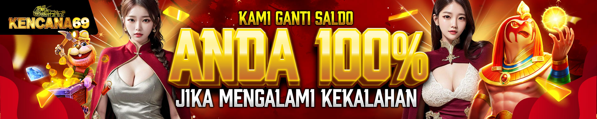 100% uang kembali bila rungkat di kencana69